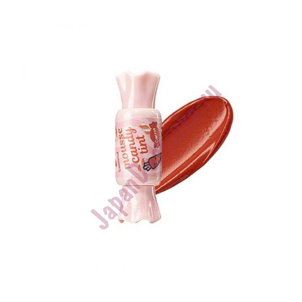 Тинт-мусс для губ Конфетка Mousse Candy Tint, оттенок 09 Peanut, THE SAEM   8 г
