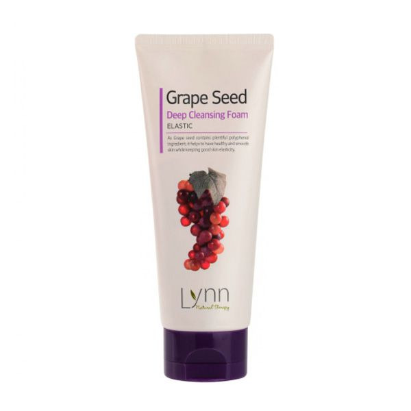 Пенка очищающая с экстрактом винограда Natural Therapy Lynn Grape Seed Deep Cleansing Foam, WELCOS   120 г