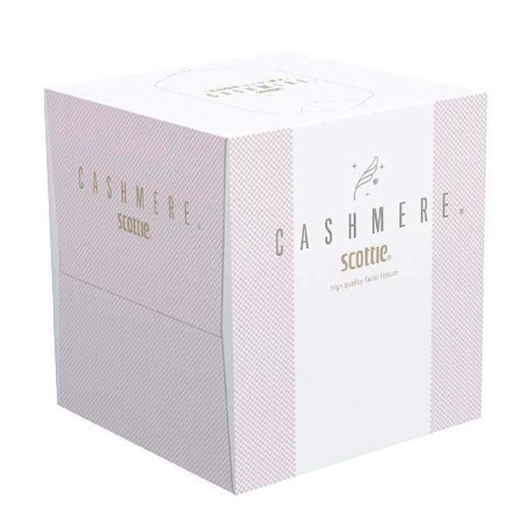 Кашемировые двухслойные салфетки Crecia Scottie Cashmere, Nepia 80 шт