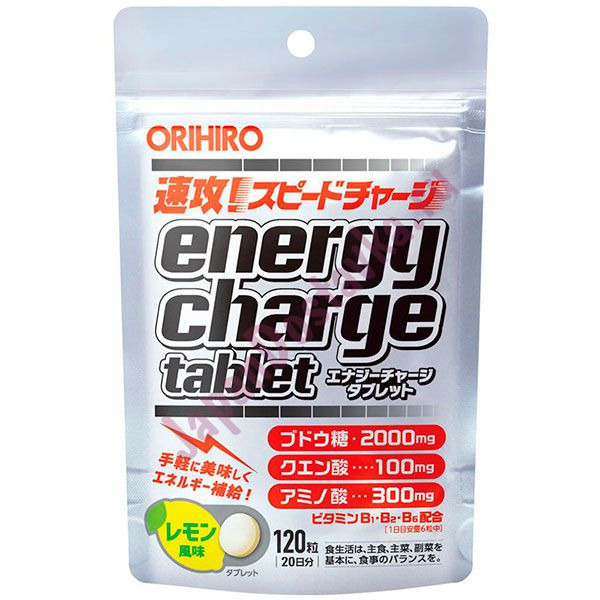 БАД Заряд энергии, Orihiro (120 таблеток х 500 мг)