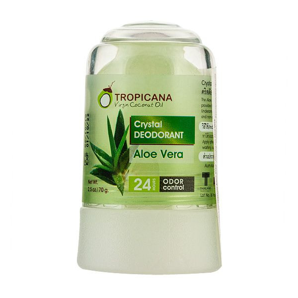 Дезодорант-кристалл с экстрактом алоэ вера Aloe Verа Crystal Deodorant, TROPICANA  70 г