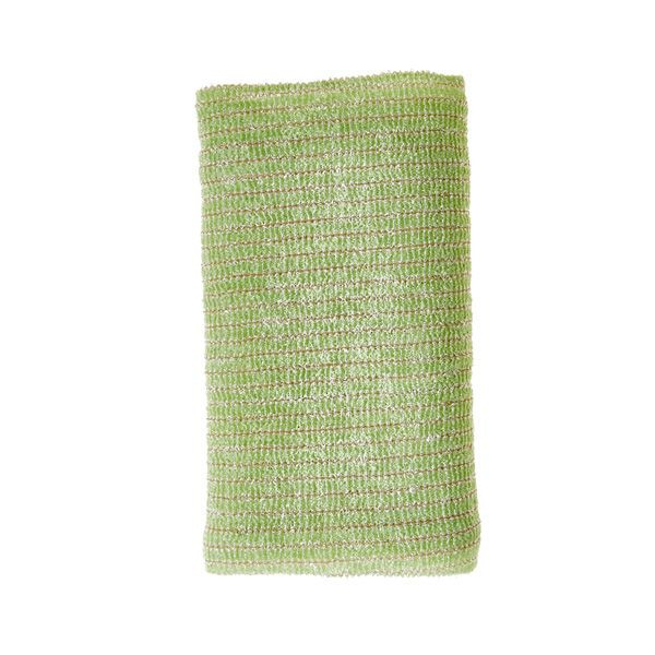 Мочалка для душа из кукурузного волокна Corn Shower Towel, SUNGBO CLEAMY 1 шт 28 см х 100 см (зеленая)