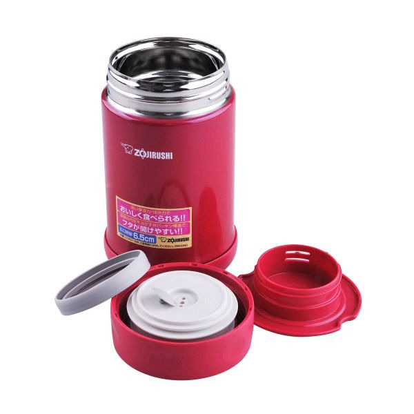 Термоконтейнер SW-EАЕ35-PJ FOOD JAR (карамельно-розовый), ZOJIRUSHI 350 мл