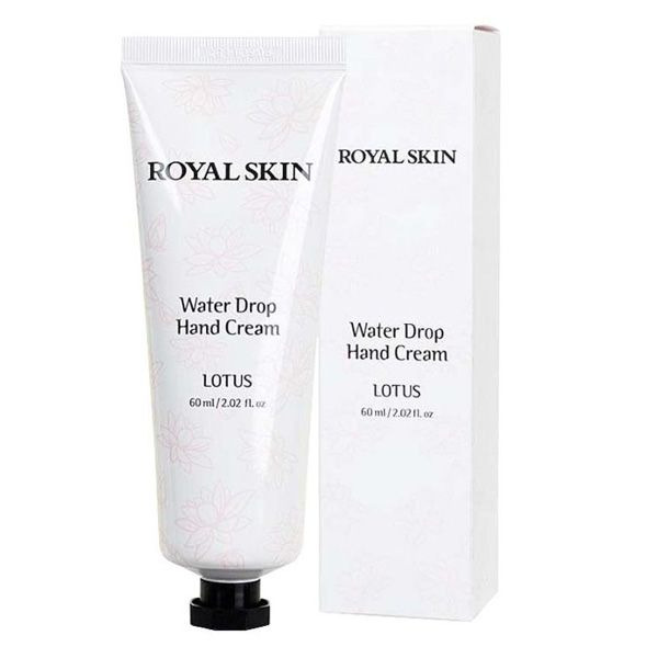 Тающий крем для рук с экстрактом лотоса Water Drop, ROYAL SKIN   60 мл