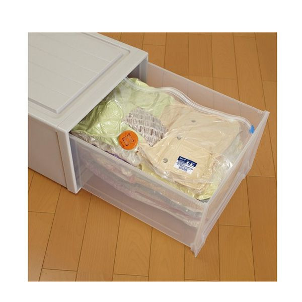 Вакуумные пакеты для хранения одежды, 1 шт. (80 х 48 см, дно - 32 см)