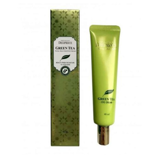 Крем для век увлажняющий с экстрактом зеленого чая Premium Greentea Total Solution Eye Cream, DEOPROCE   40 мл