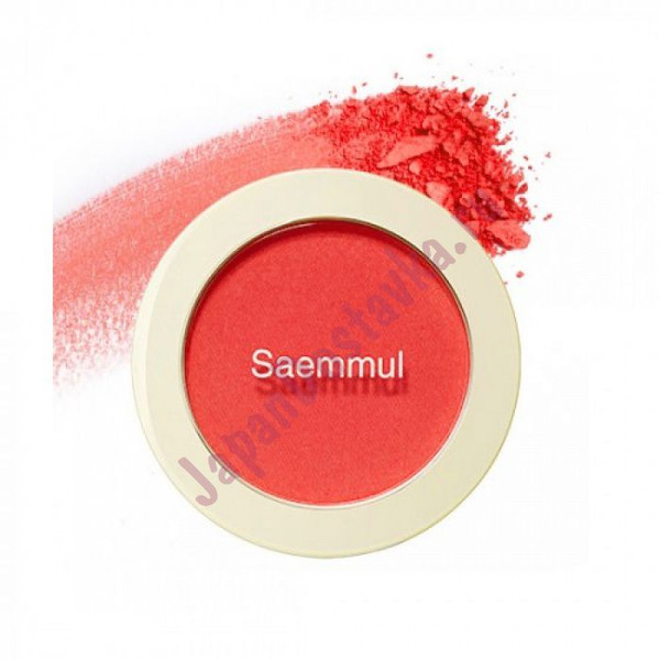 Румяна Saemmul Single Blusher, оттенок OR01 Mandarine Kiss, THE SAEM   5 г