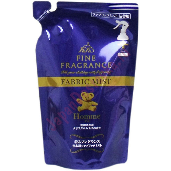 Кондиционер-спрей для тканей с утонченным ароматом Fine Fragrance Homme, Nissan FaFa  230 мл (запаска)