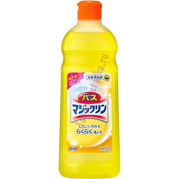 Моющее средство для ванной комнаты Magiclean с ароматом лимона, KAO  485 мл