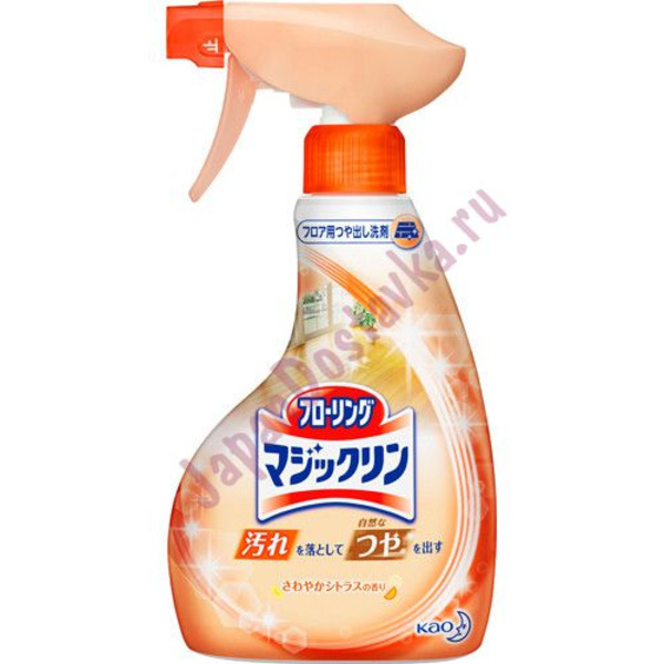 Спрей-пенка для чистки пола Glass Magiclean Bubble Spray, KAO  400 мл