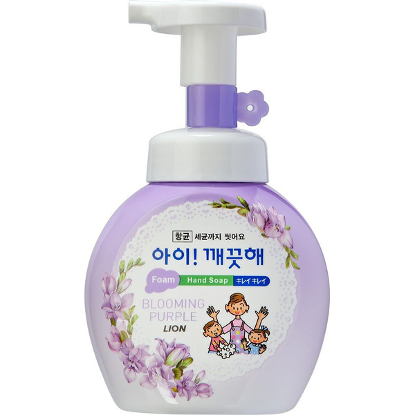 Пенное мыло для рук Ai-Kekute (аромат фиалки, с антибактериальным эффектом), LION  250 мл