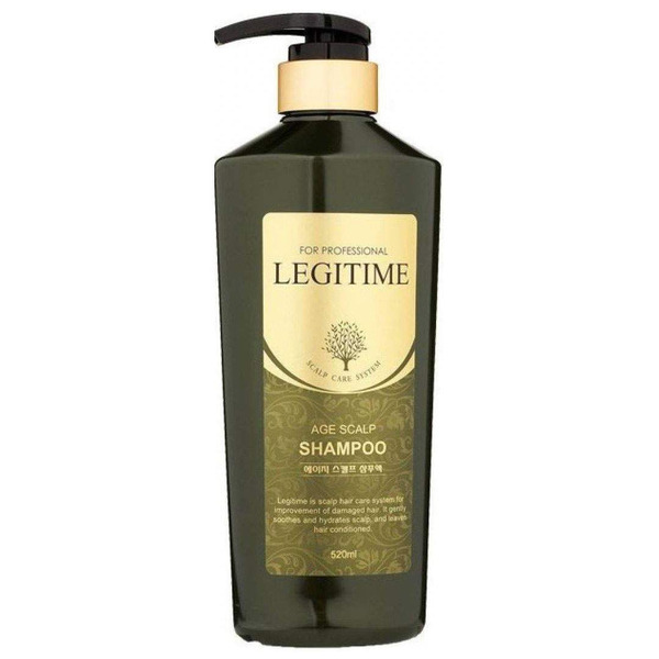 Шампунь для волос укрепляющий Mugens Legitime Age Scalp Shampoo, WELCOS   520 мл