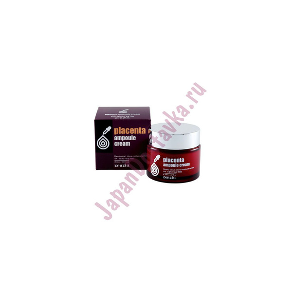 Плацентарный крем для лица Placenta Ampoule Cream, ZENZIA   70 мл