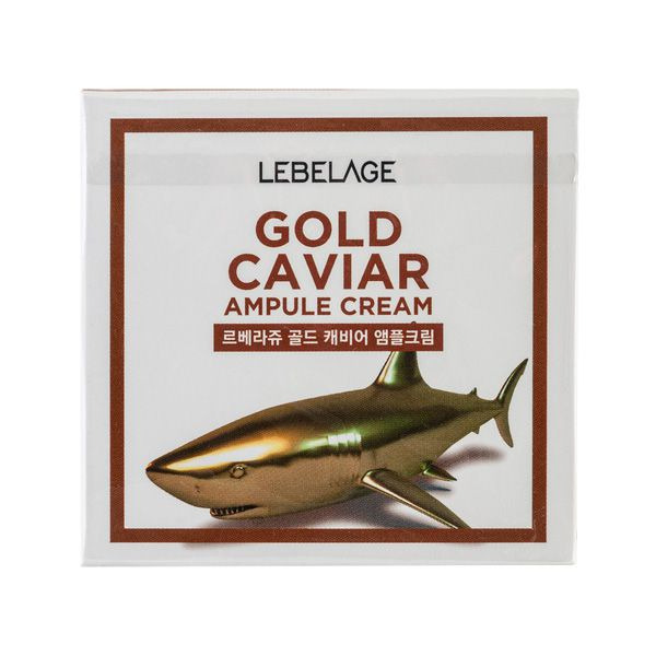 Ампульный крем для лица с экстрактом икры Gold Caviar Ampule Cream, LEBELAGE   70 мл