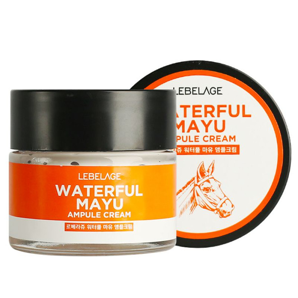 Ампульный крем увлажняющий с лошадиным маслом Waterful Mayu Ampule Cream, LEBELAGE   70 мл
