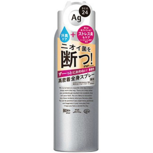 Спрей дезодорант-антиперспирант с ионами серебра без запаха Ag Dео24, SHISEIDO  180 г