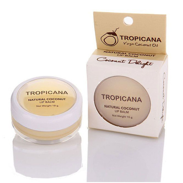 Бальзам для губ Кокосовое наслаждение Lip Blam Coconut Delight, Tropicana  10 г